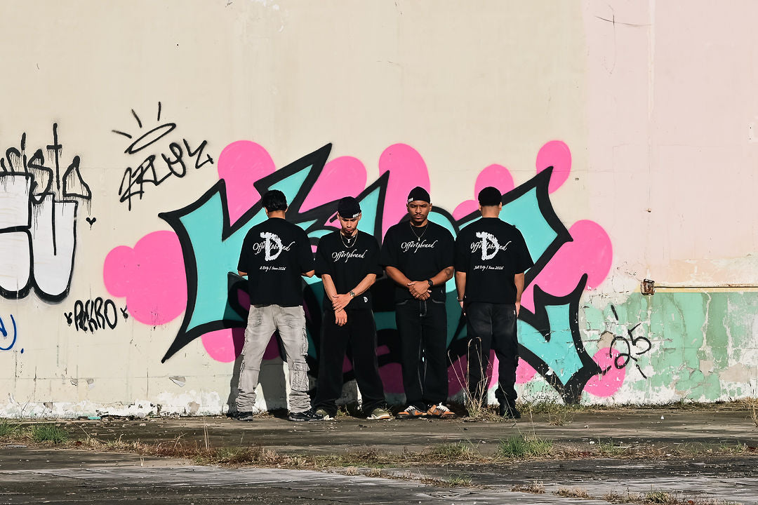 T SHIRT BOXY FIT DRIP BLACK