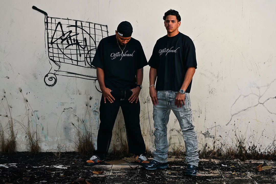 T SHIRT BOXY FIT DRIP BLACK