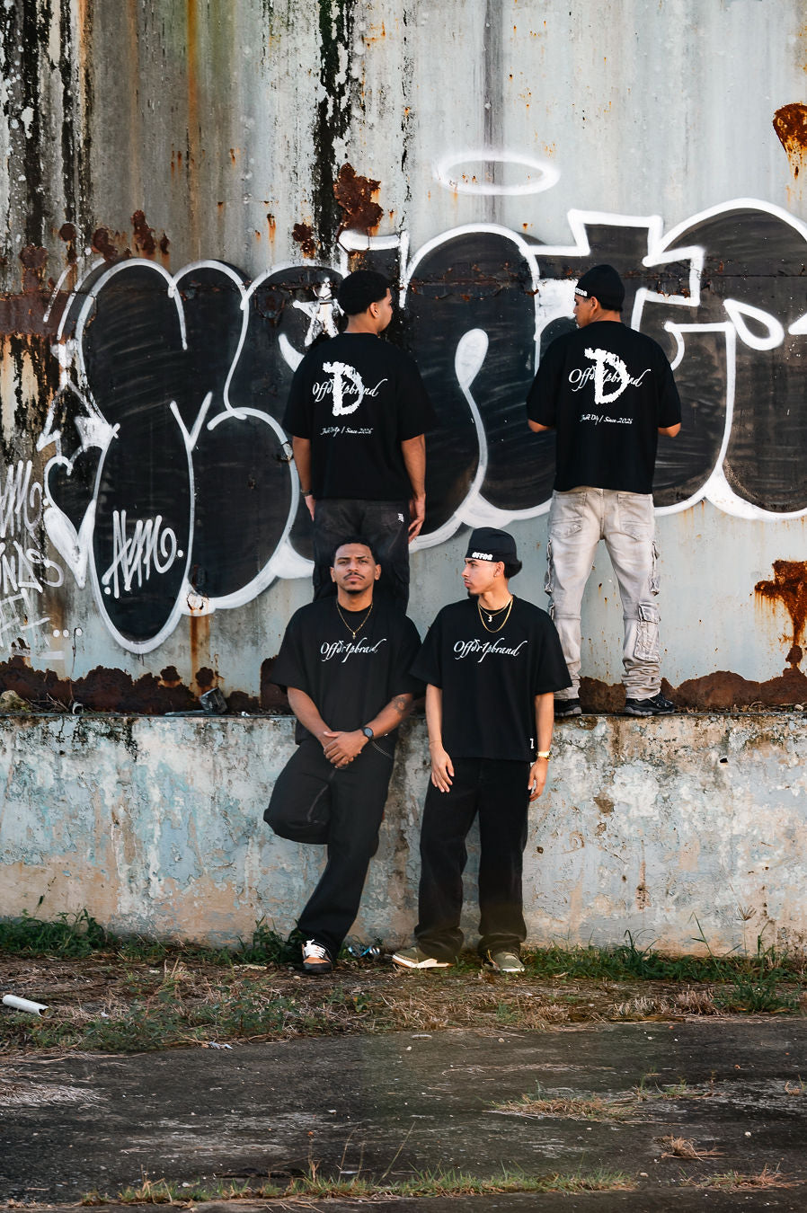 T SHIRT BOXY FIT DRIP BLACK